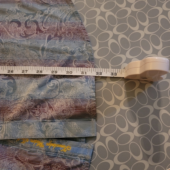 Robert Graham 3xl Blue and burgundy long sleeve shirt. - Picture 5 of 8